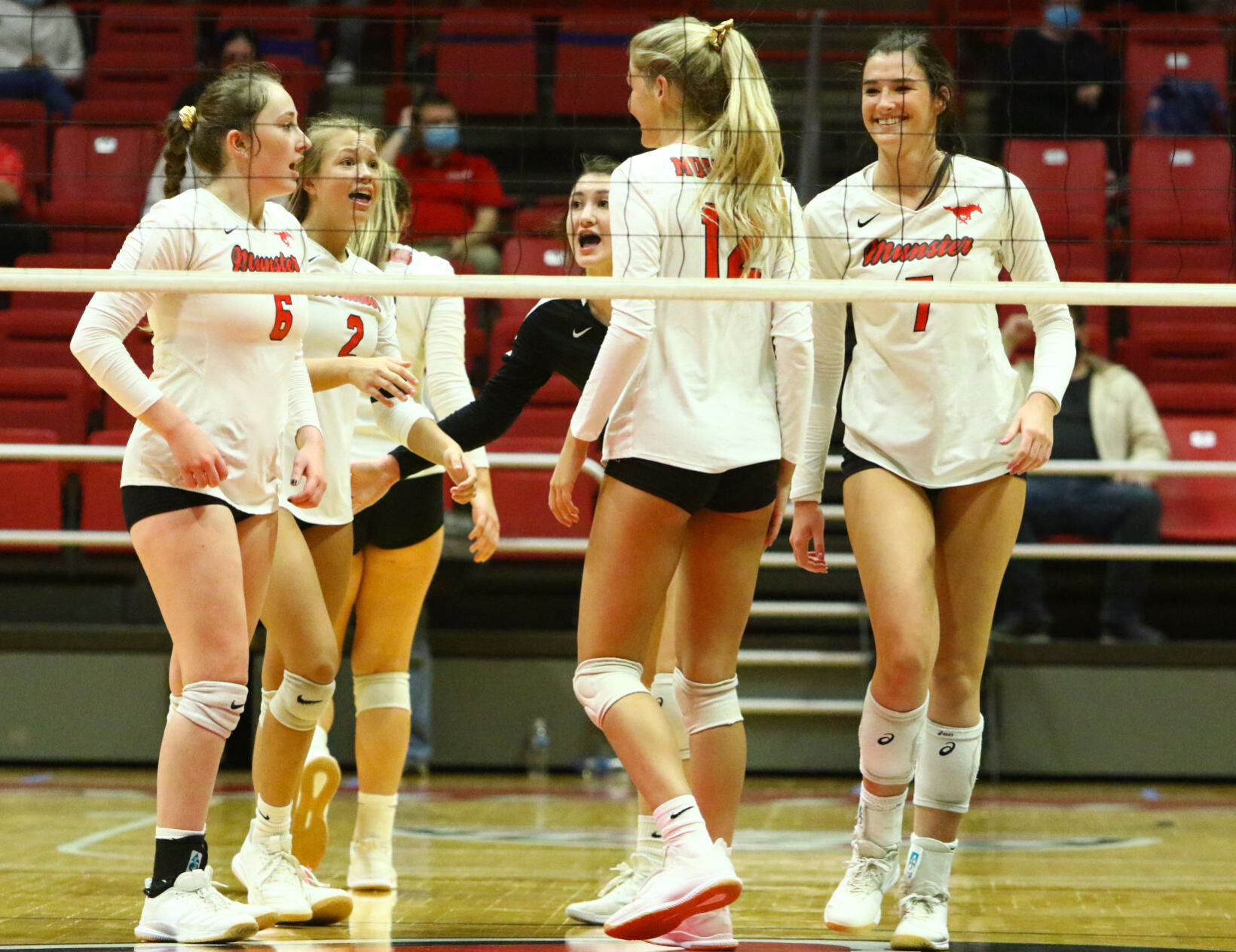 Gallery: 4A volleyball state final: Munster vs. Yorktown